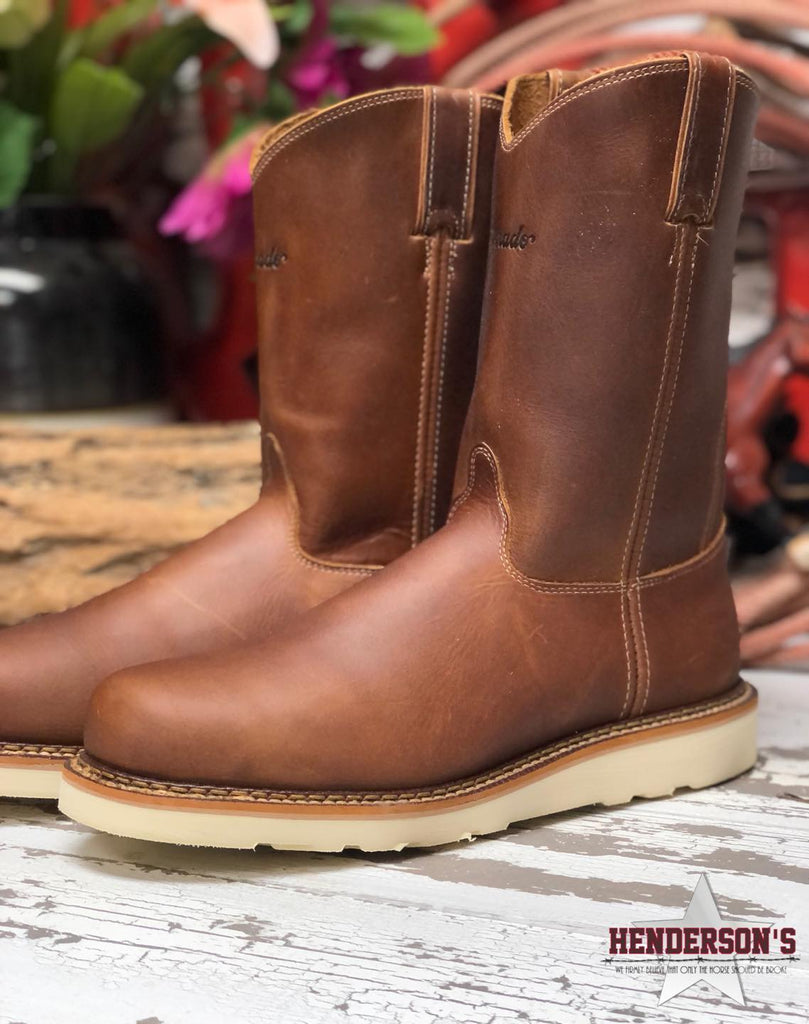 Silverado Steel Toe Boots Pull On -Made in USA Henderson's