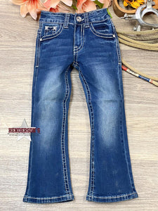 Load image into Gallery viewer, Cedar Rose Girl&#39;s Jeans ~ Silver Wings - Henderson&#39;s Western Store