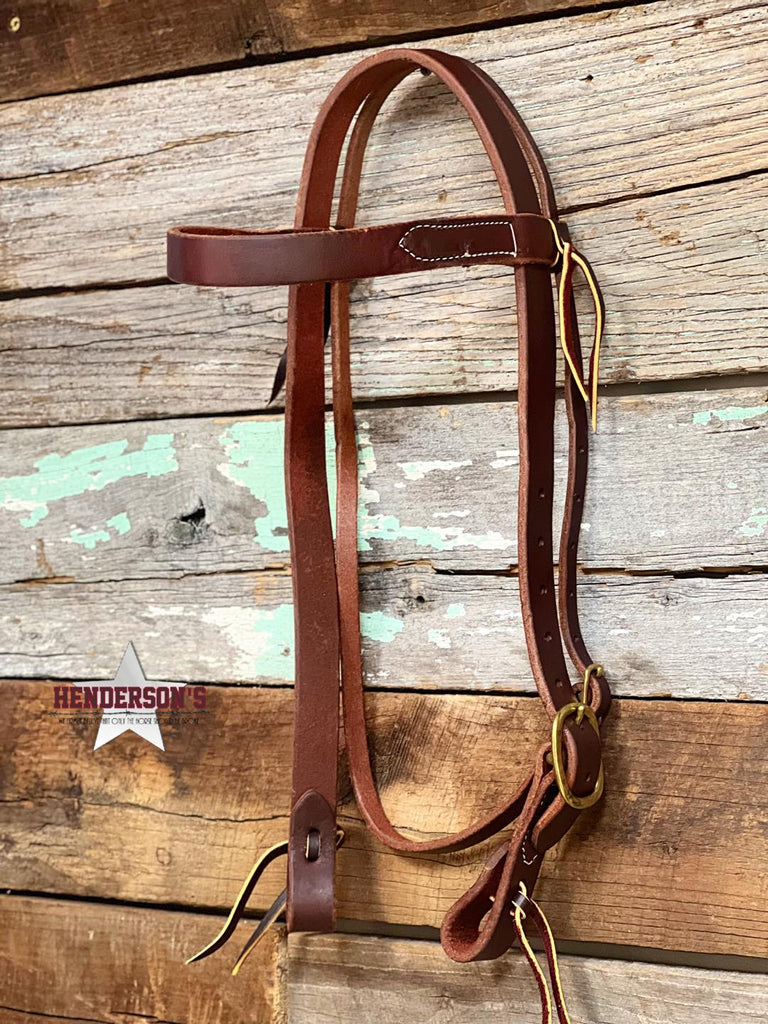 Browband Single Buckle Headstall - Henderson's Western Store