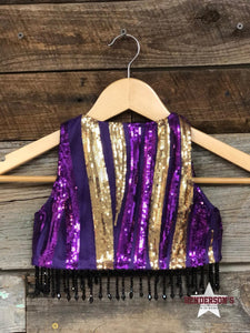 Load image into Gallery viewer, Grape Sparkles &quot;Mini&quot; Youth Bolero - Henderson&#39;s Western Store