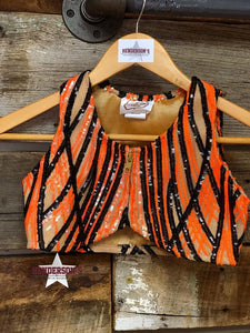 Load image into Gallery viewer, Spiced Pumpkin &quot;Mini&quot; Youth Bolero ~ Large - Henderson&#39;s Western Store