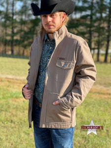 Load image into Gallery viewer, Men&#39;s Cinch Canvas Jacket ~ Stone - Henderson&#39;s Western Store