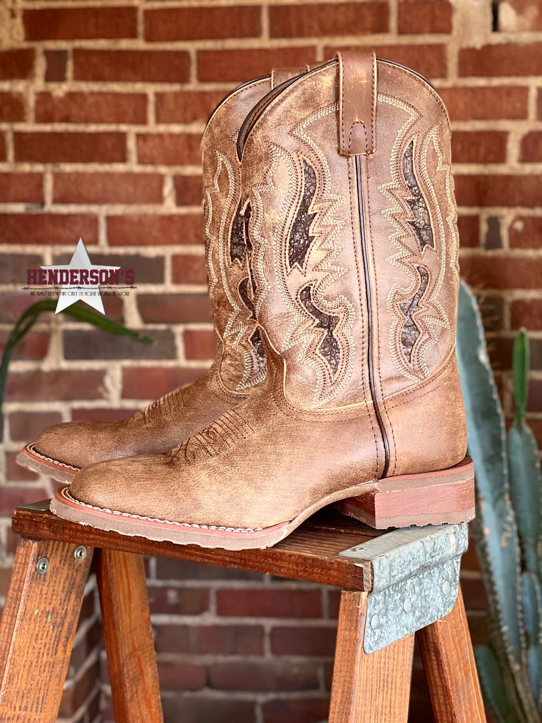 Tan Martin Boots by Laredo - Henderson's Western Store