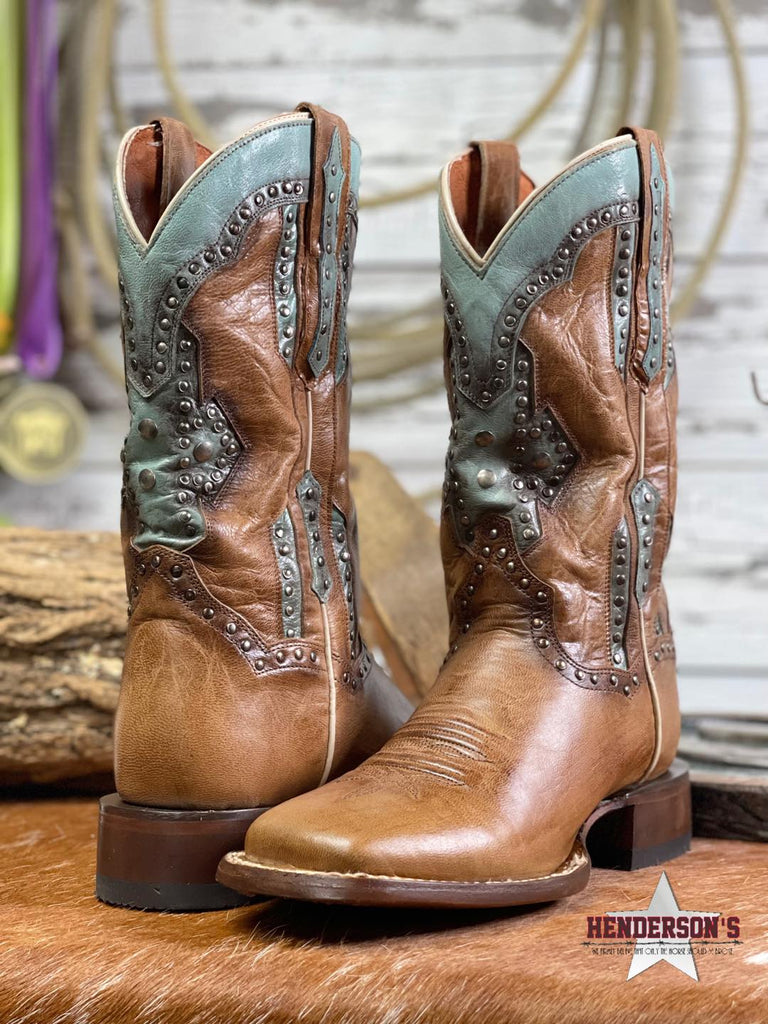 Dan Post Darby Boots ~ Turquoise - Henderson's Western Store