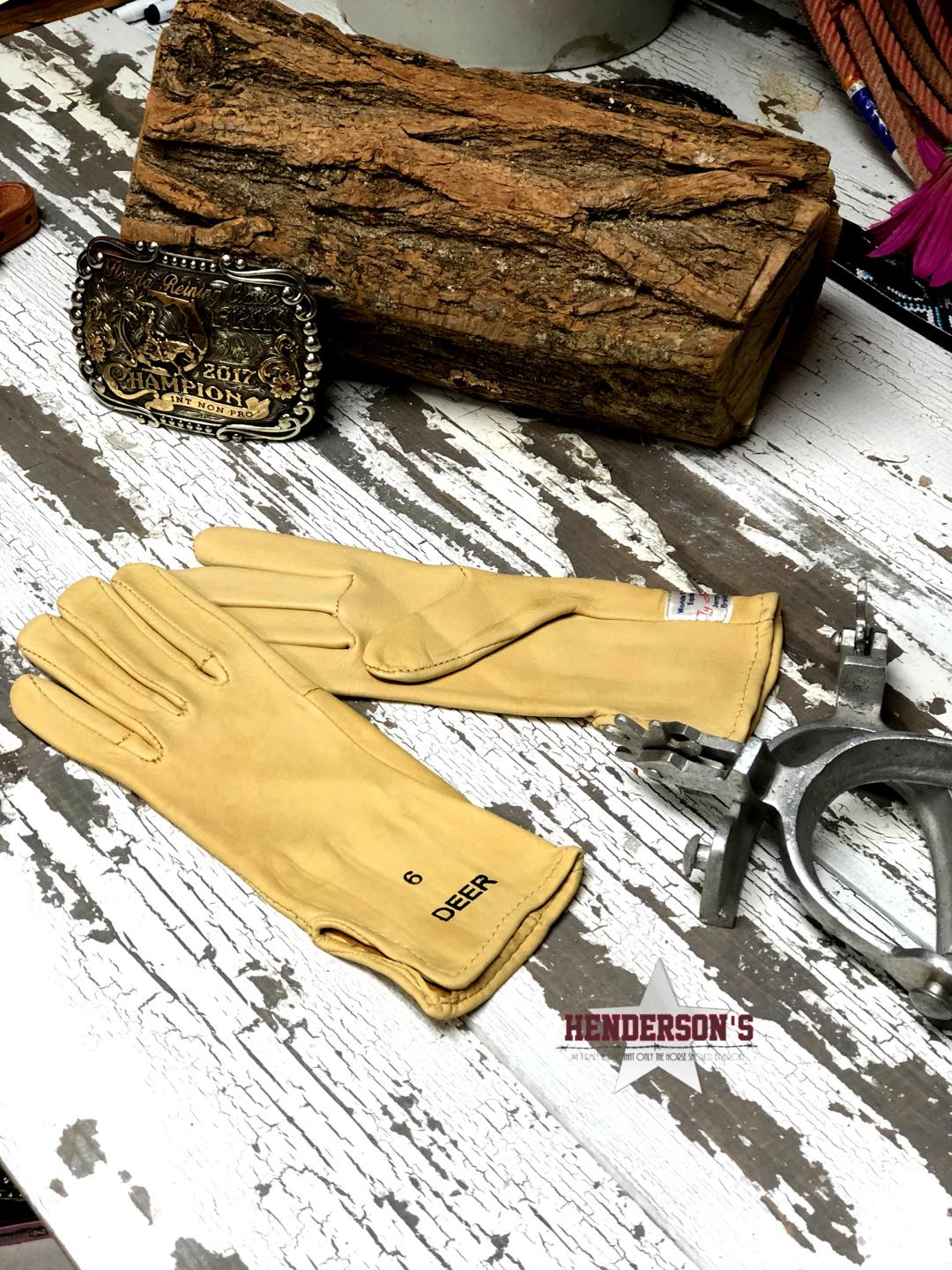 Ty Murray Buckskin Glove gloves Jerry Beagley   