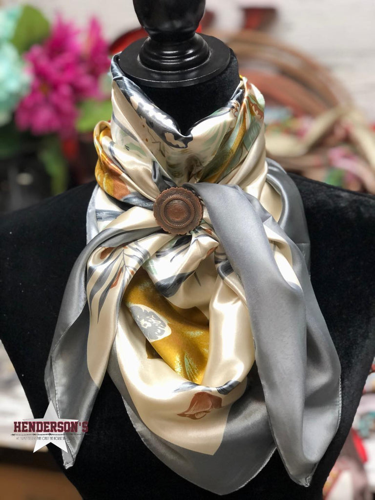 Rodeo Drive Wild Rags/Scarf ~ Watercolor Bouquet - Henderson's Western Store