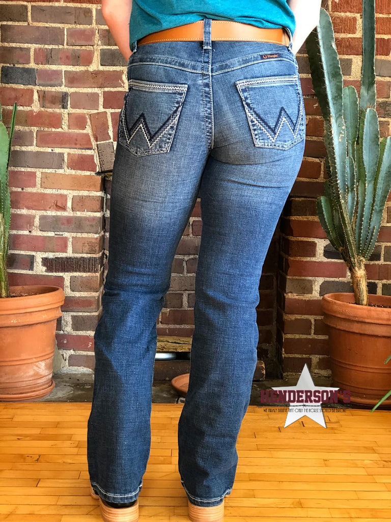 Mid-Wash Willow Jean By Wrangler - Henderson's Western Store