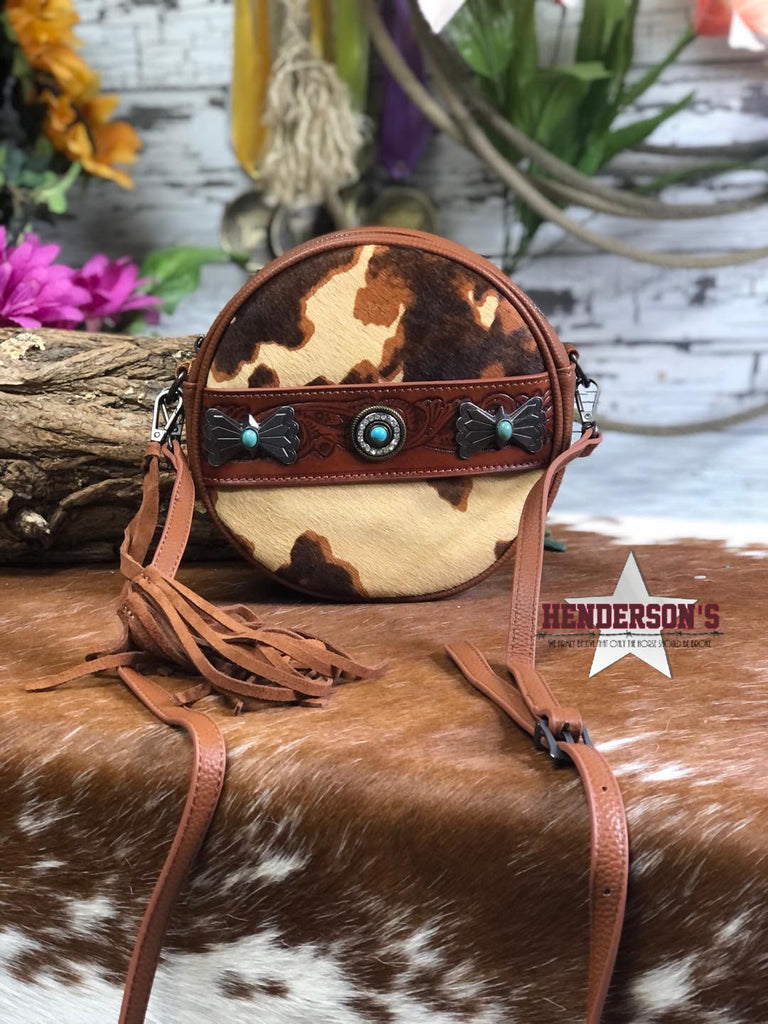 Wrangler Hair-on Circle Bag by Montana West - Henderson's Western Store